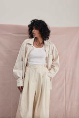 Oversized Button Up