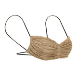 Pleated Bralette