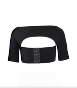 Ribbed Cut Out Top